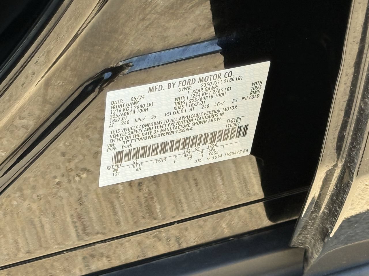 Certified 2024 Ford Maverick Lariat FWD image 29