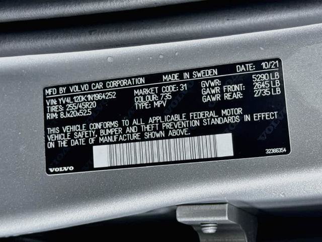 Used 2022 Volvo XC60 B5 Momentum w/ Advanced Package FWD image 21