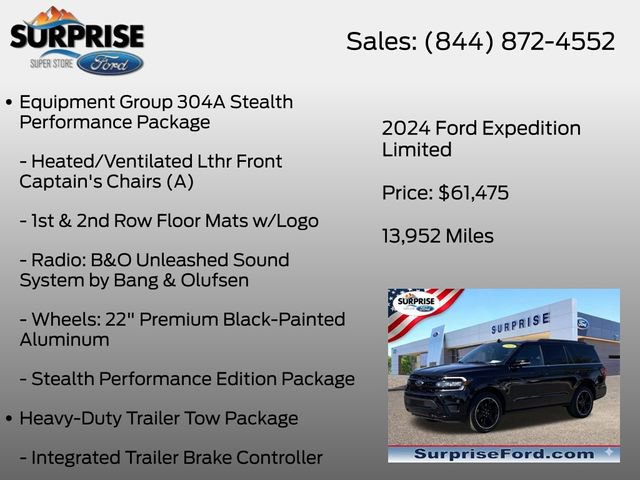 Certified 2024 Ford Expedition Limited AWD/4WD image 7
