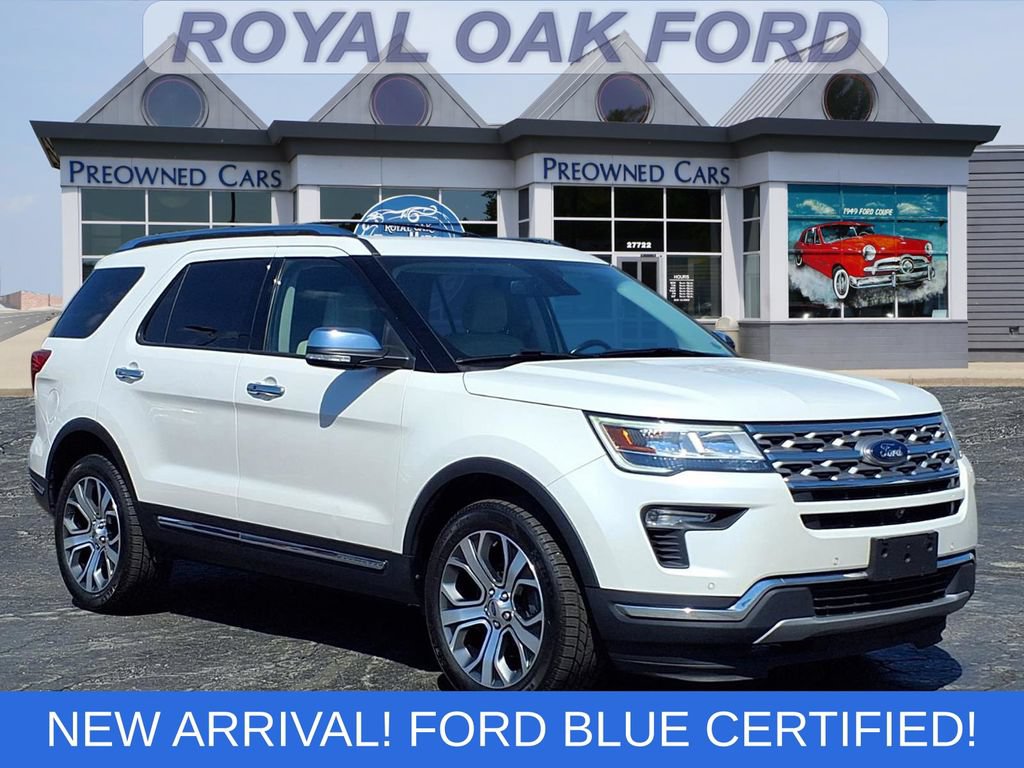 Certified 2019 Ford Explorer Limited w/ Limited Luxury Package