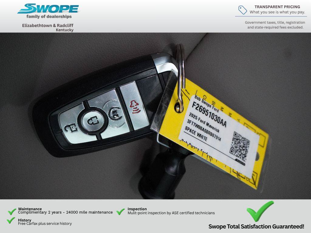 Certified 2025 Ford Maverick Lariat w/ 4K Tow Package AWD/4WD image 36