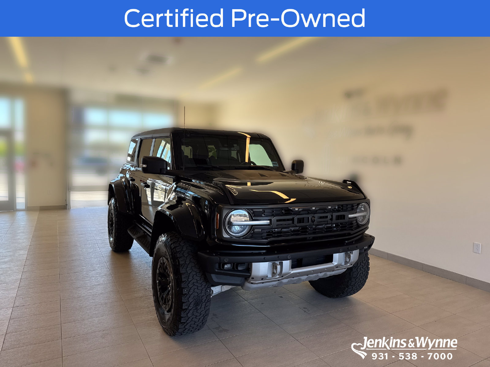 Certified 2024 Ford Bronco Raptor