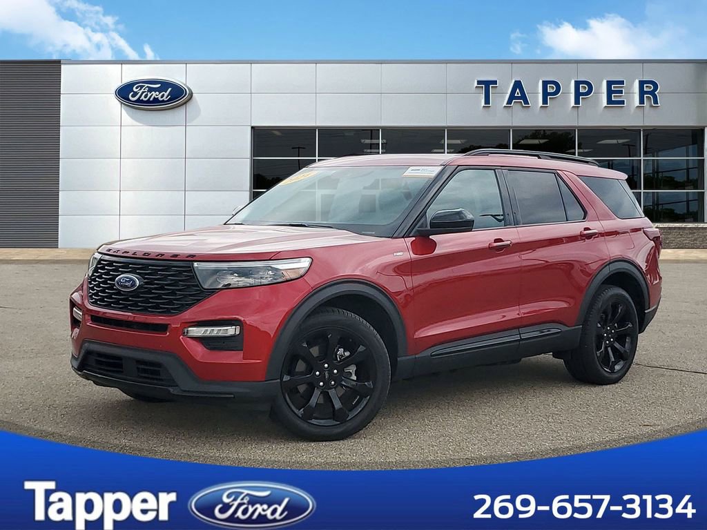Certified 2024 Ford Explorer ST-Line w/ Class IV Trailer Tow Package