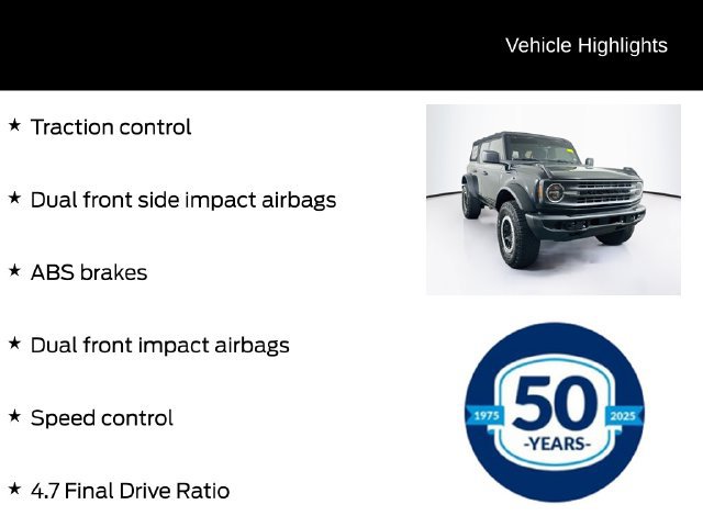 Certified 2021 Ford Bronco 4-Door w/ Sasquatch Package AWD/4WD image 21