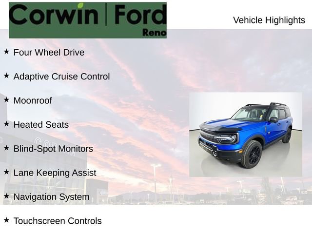 Certified 2025 Ford Bronco Sport Badlands w/ Badlands Tech Package AWD/4WD image 7
