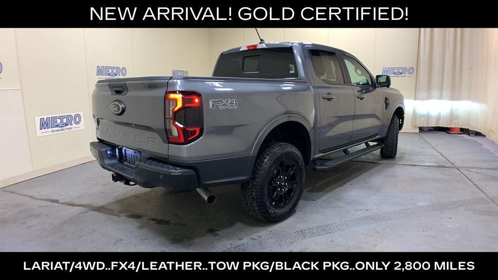 Certified 2025 Ford Ranger Lariat w/ FX4 Off-Road Package AWD/4WD image 3