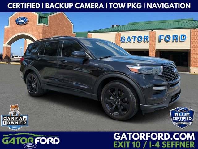 Certified 2023 Ford Explorer ST-Line w/ Class IV Trailer Tow Package