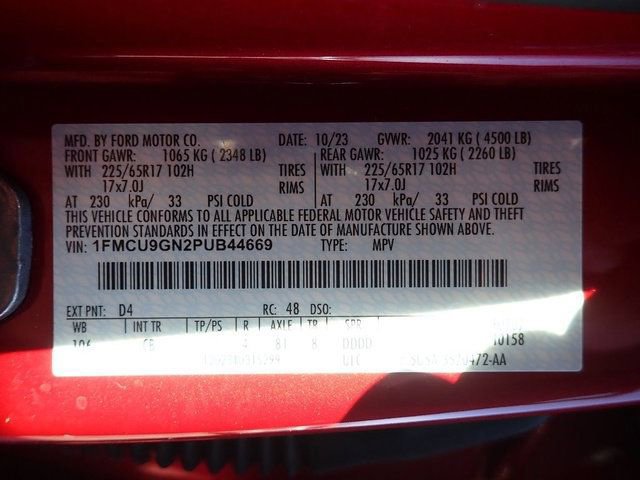 Certified 2023 Ford Escape Active w/ Tech Pack #2 image 22