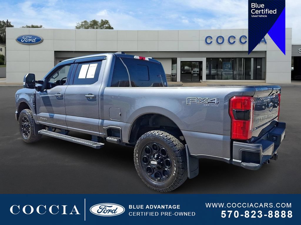 Certified 2023 Ford F250 Lariat w/ Black Appearance Package AWD/4WD image 6