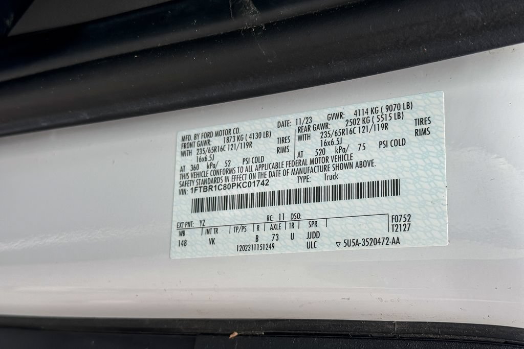 Certified 2023 Ford Transit 250 Medium Roof RWD image 18