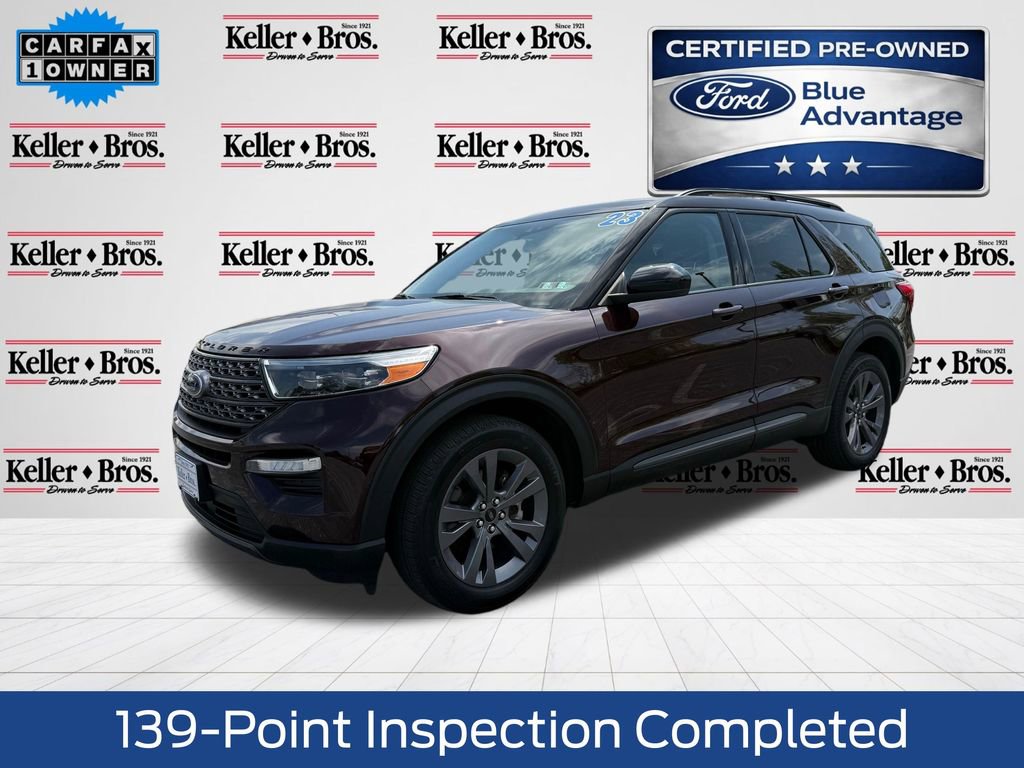 Certified 2023 Ford Explorer XLT w/ Equipment Group 202A AWD/4WD image 3