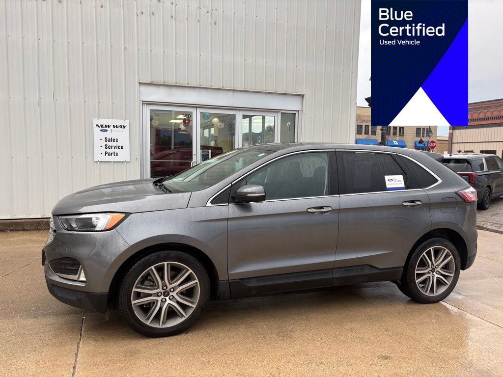 Certified 2023 Ford Edge Titanium w/ Class II Trailer Tow Package