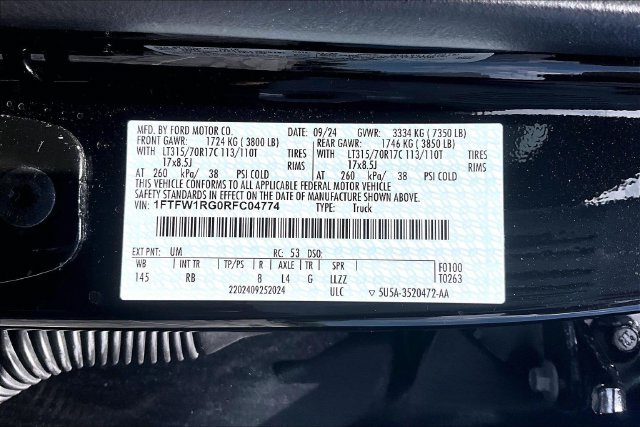 Certified 2024 Ford F150 Raptor AWD/4WD image 20