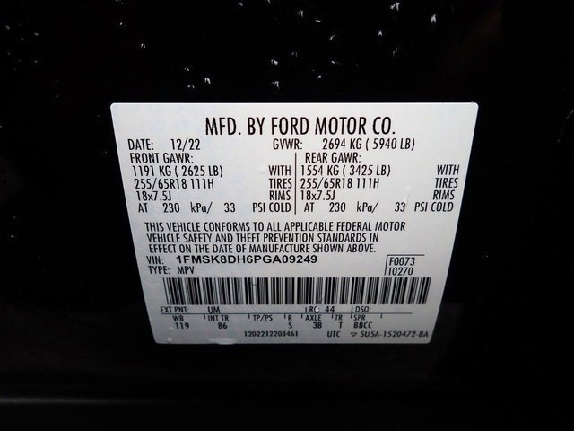 Certified 2023 Ford Explorer XLT image 23