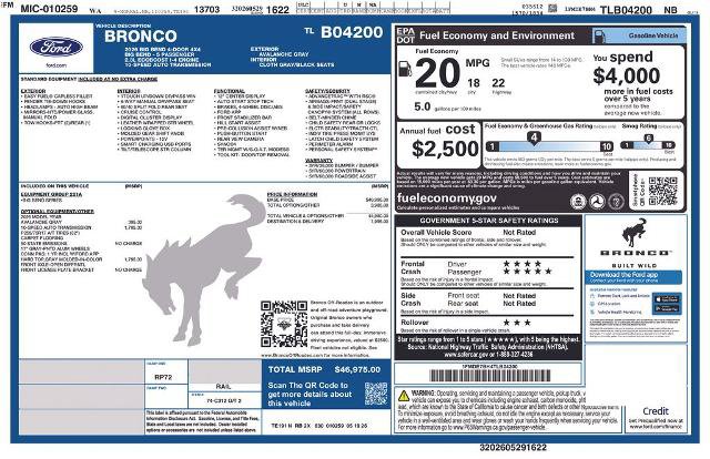 Certified 2026 Ford Bronco Big Bend AWD/4WD image 14