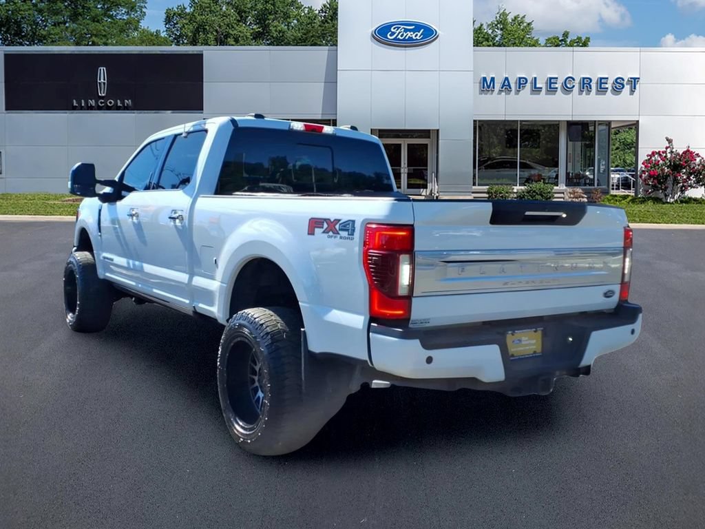 Certified 2021 Ford F350 Platinum w/ FX4 Off-Road Package AWD/4WD image 3