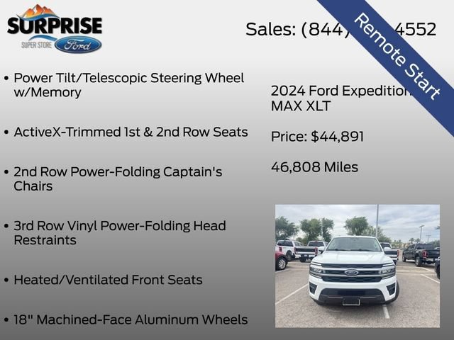 Certified 2024 Ford Expedition Max XLT AWD/4WD image 19