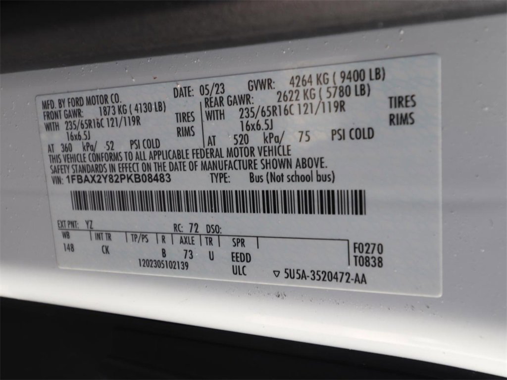 Certified 2023 Ford Transit 350 XLT image 25