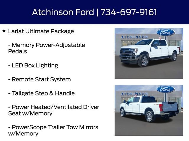Certified 2022 Ford F350 Lariat w/ Lariat Ultimate Package image 16