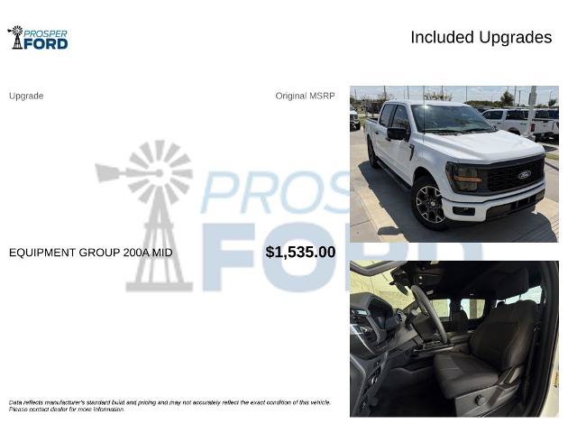 Certified 2025 Ford F150 STX w/ Equipment Group 200A RWD image 3