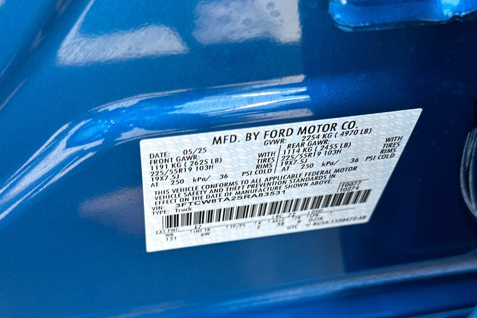 Certified 2025 Ford Maverick Lobo AWD/4WD image 34