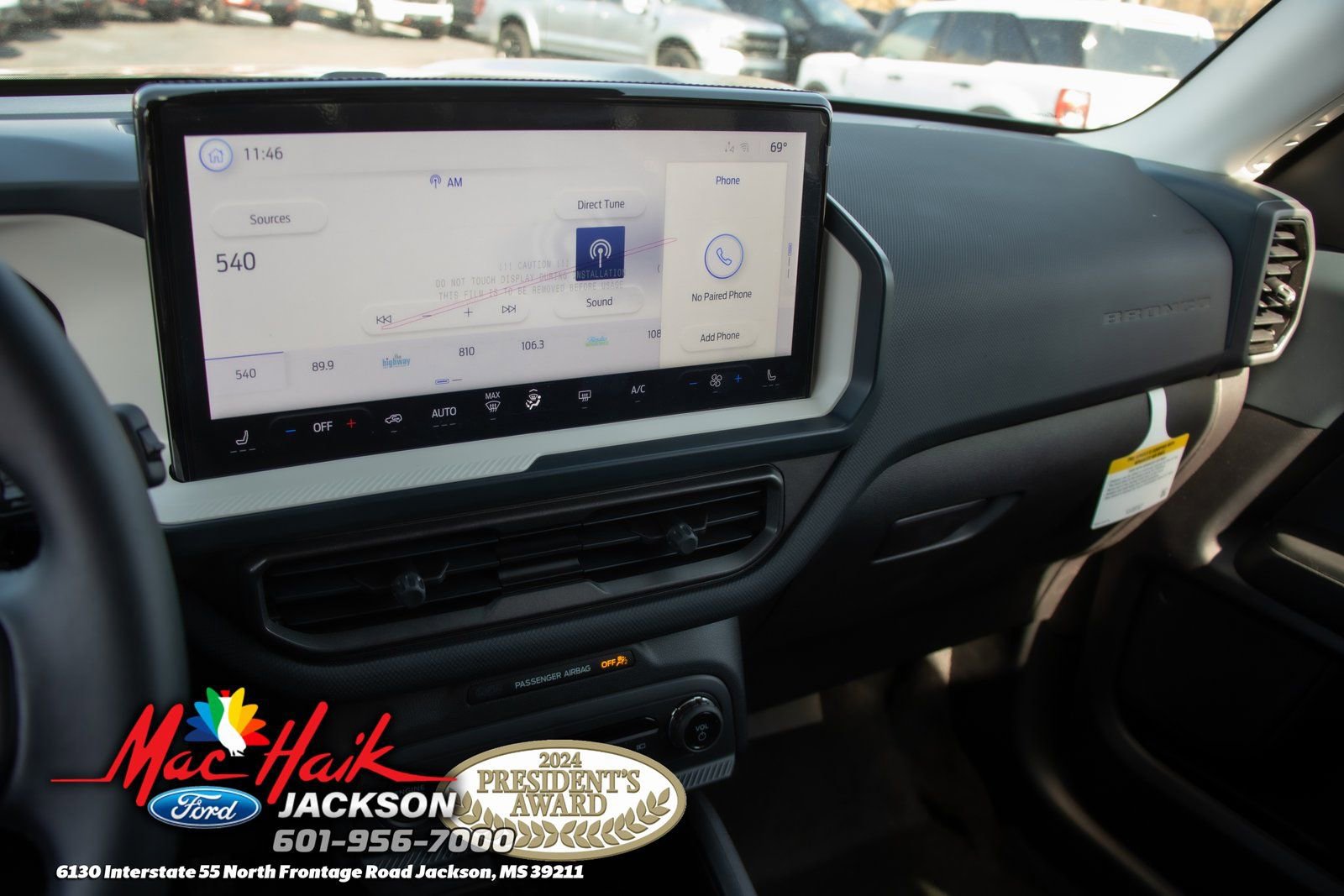 Certified 2025 Ford Bronco Sport Heritage w/ Convenience Package AWD/4WD image 14