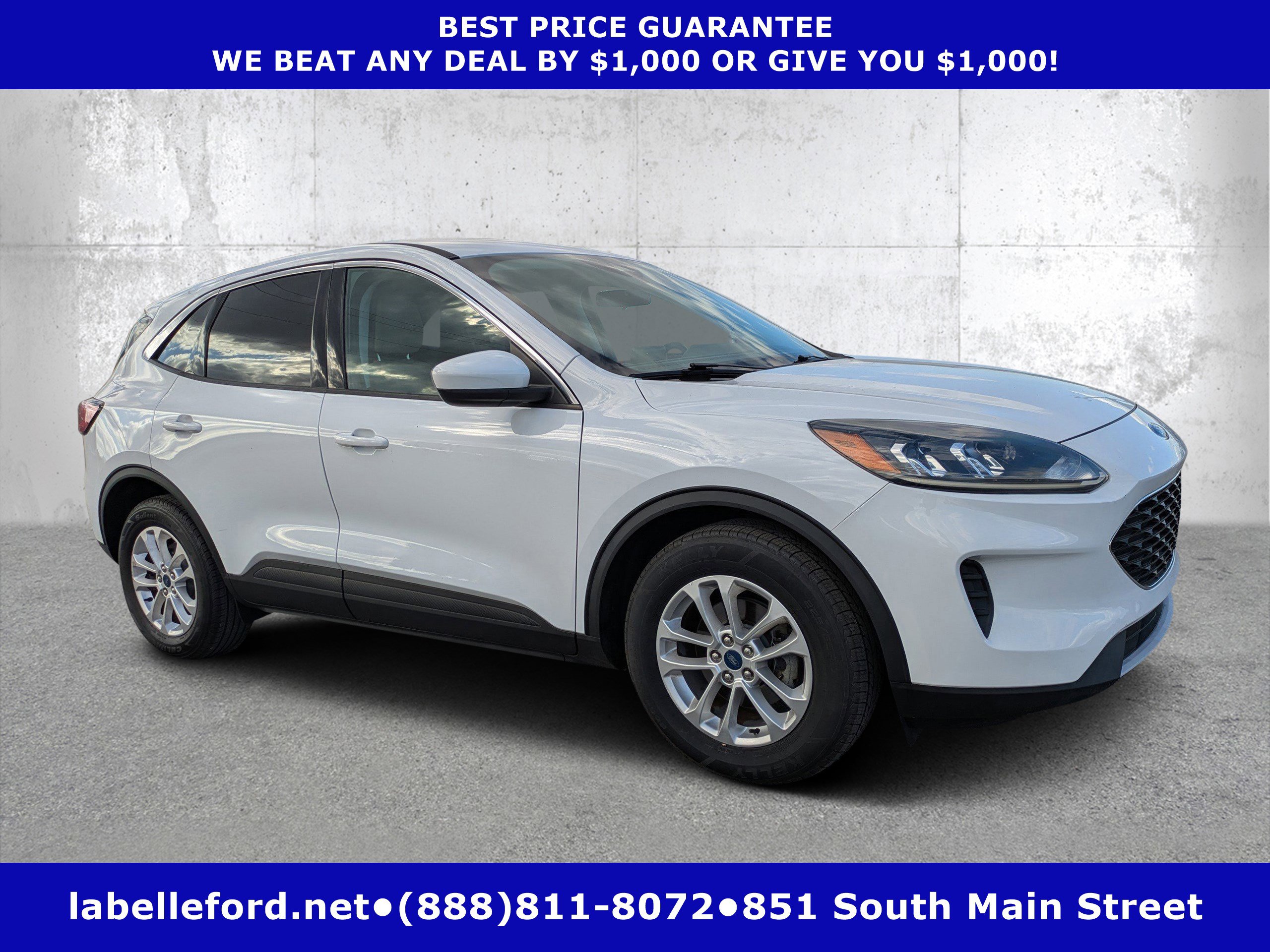 Certified 2021 Ford Escape SE w/ Convenience Package