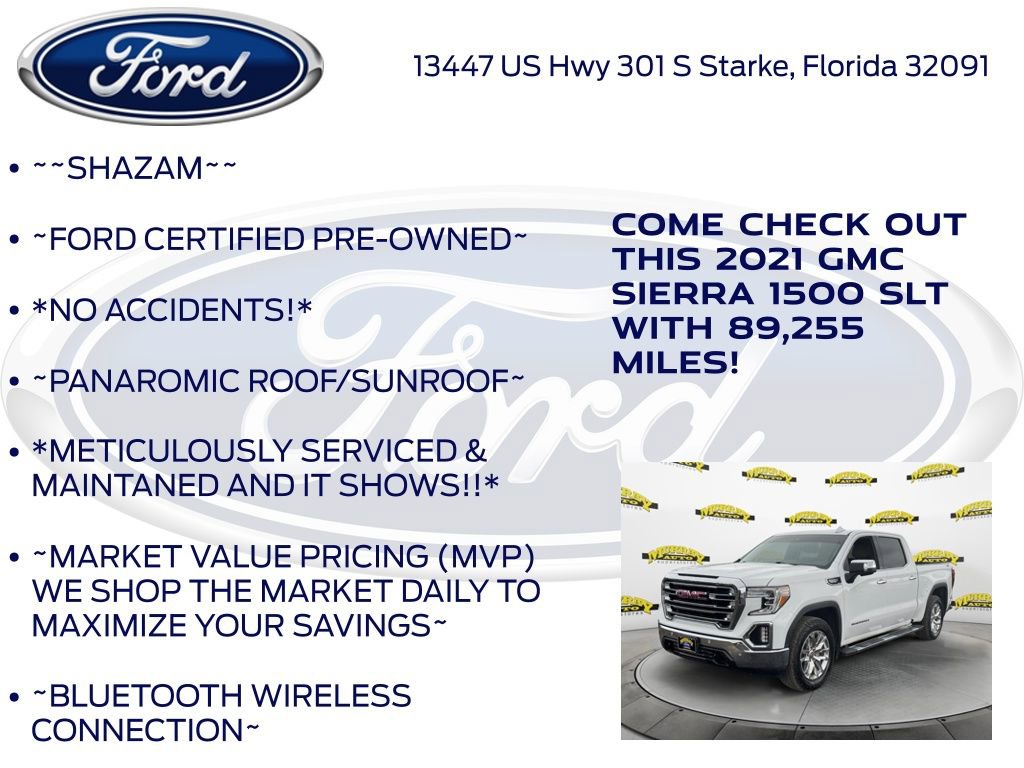 Used 2021 GMC Sierra 1500 SLT AWD/4WD image 5