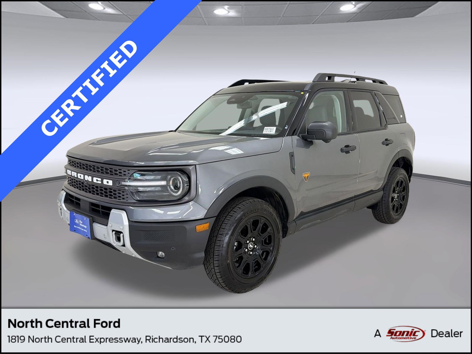 Certified 2025 Ford Bronco Sport Badlands