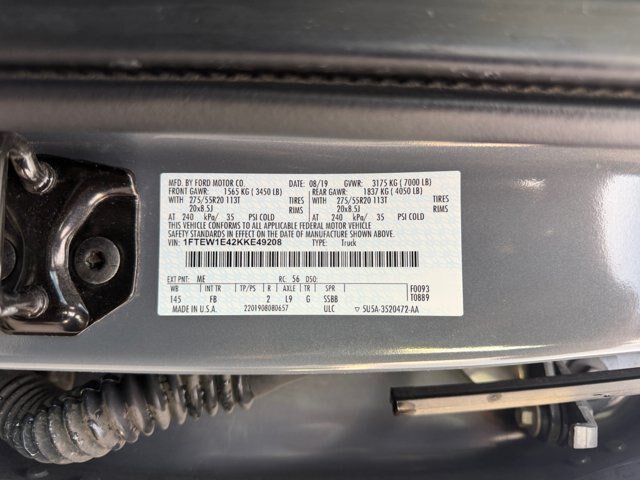 Certified 2019 Ford F150 XLT w/ Equipment Group 302A Luxury AWD/4WD image 24