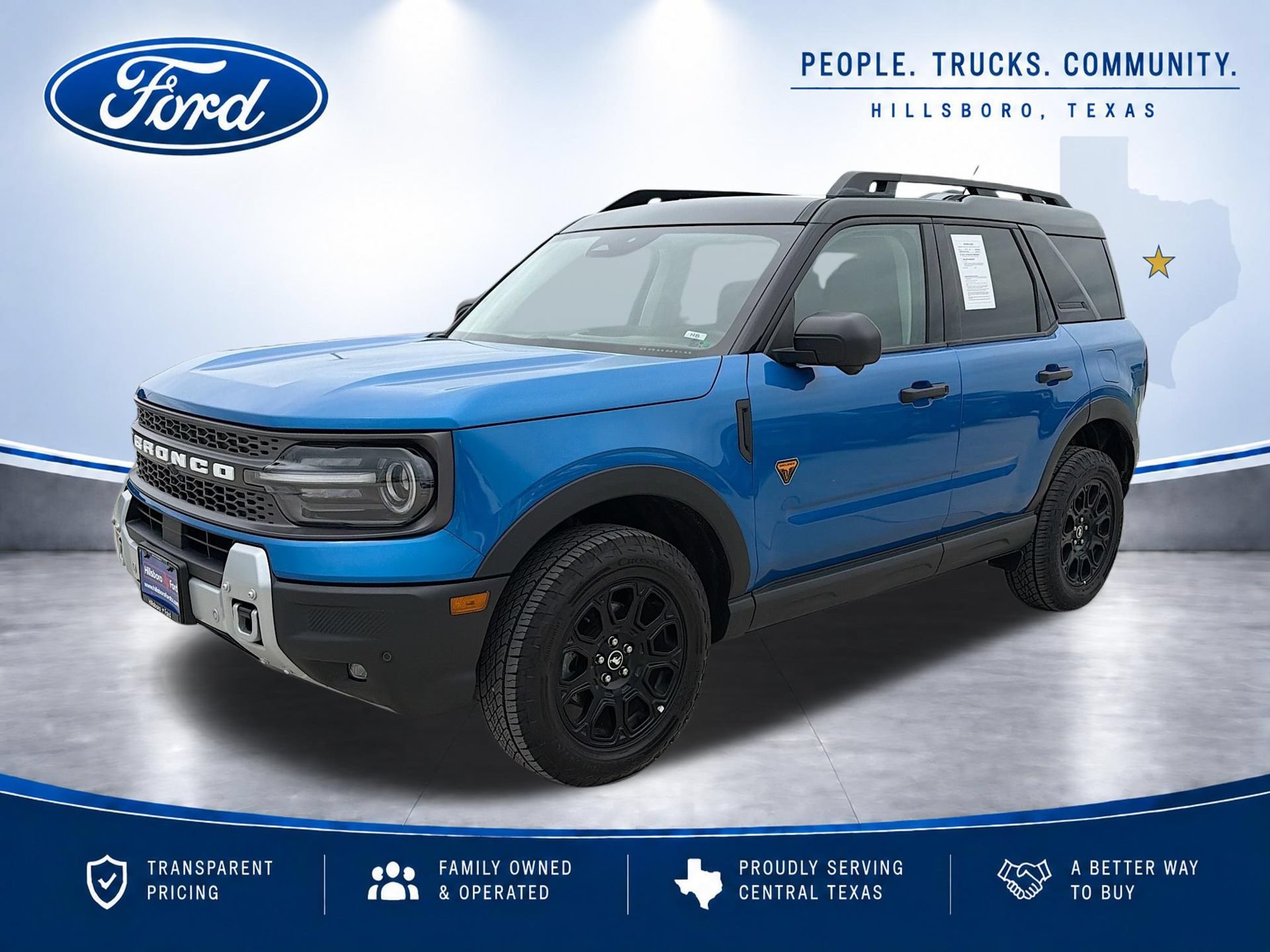 Certified 2025 Ford Bronco Sport Badlands AWD/4WD image 1
