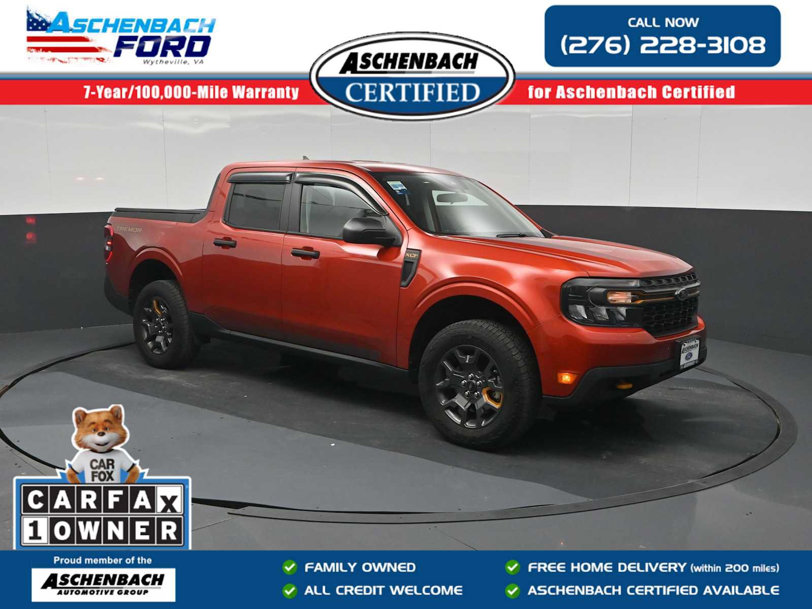 Certified 2024 Ford Maverick Tremor w/ Tremor Off-Road Package AWD/4WD image 1