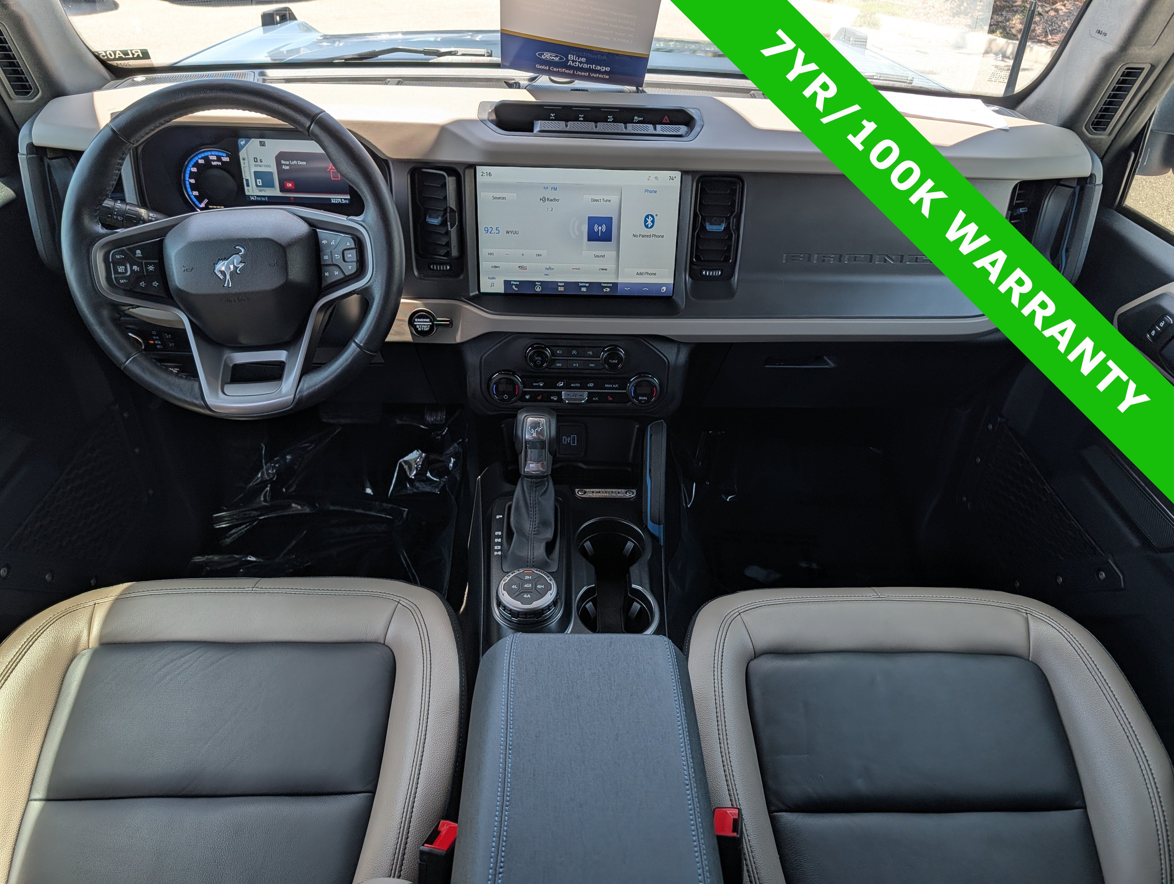 Certified 2024 Ford Bronco Wildtrak AWD/4WD image 38