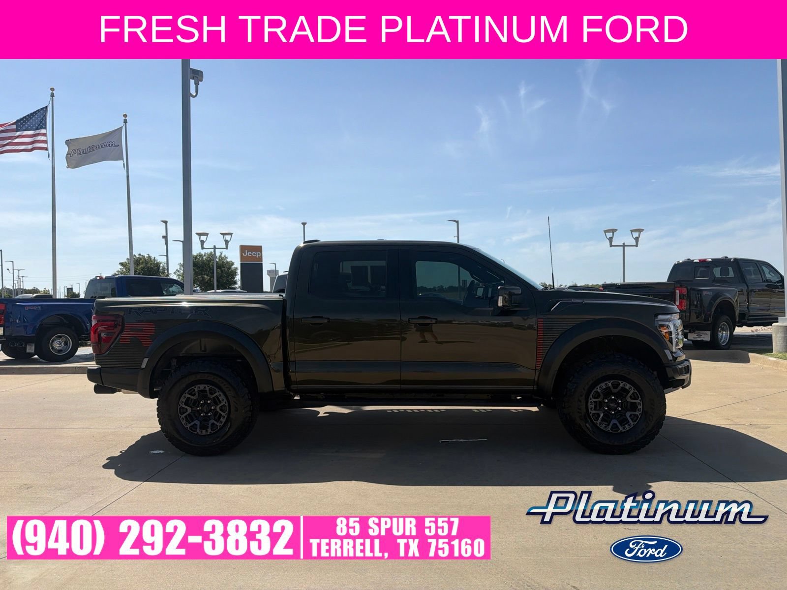 Certified 2026 Ford F150 Raptor w/ Equipment Group 803A Raptor R AWD/4WD image 6