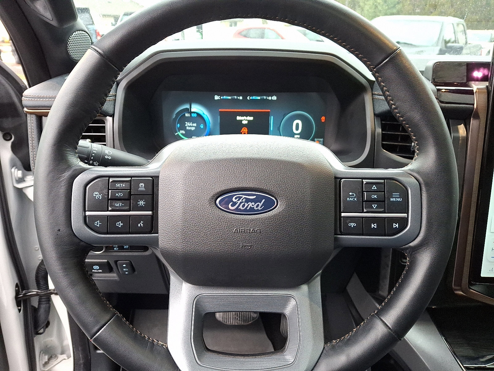 Certified 2024 Ford F150 Lightning Lariat w/ Max Trailer Tow Package image 20