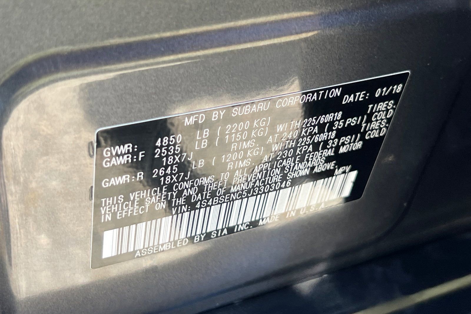 Used 2018 Subaru Outback 3.6R Limited image 29