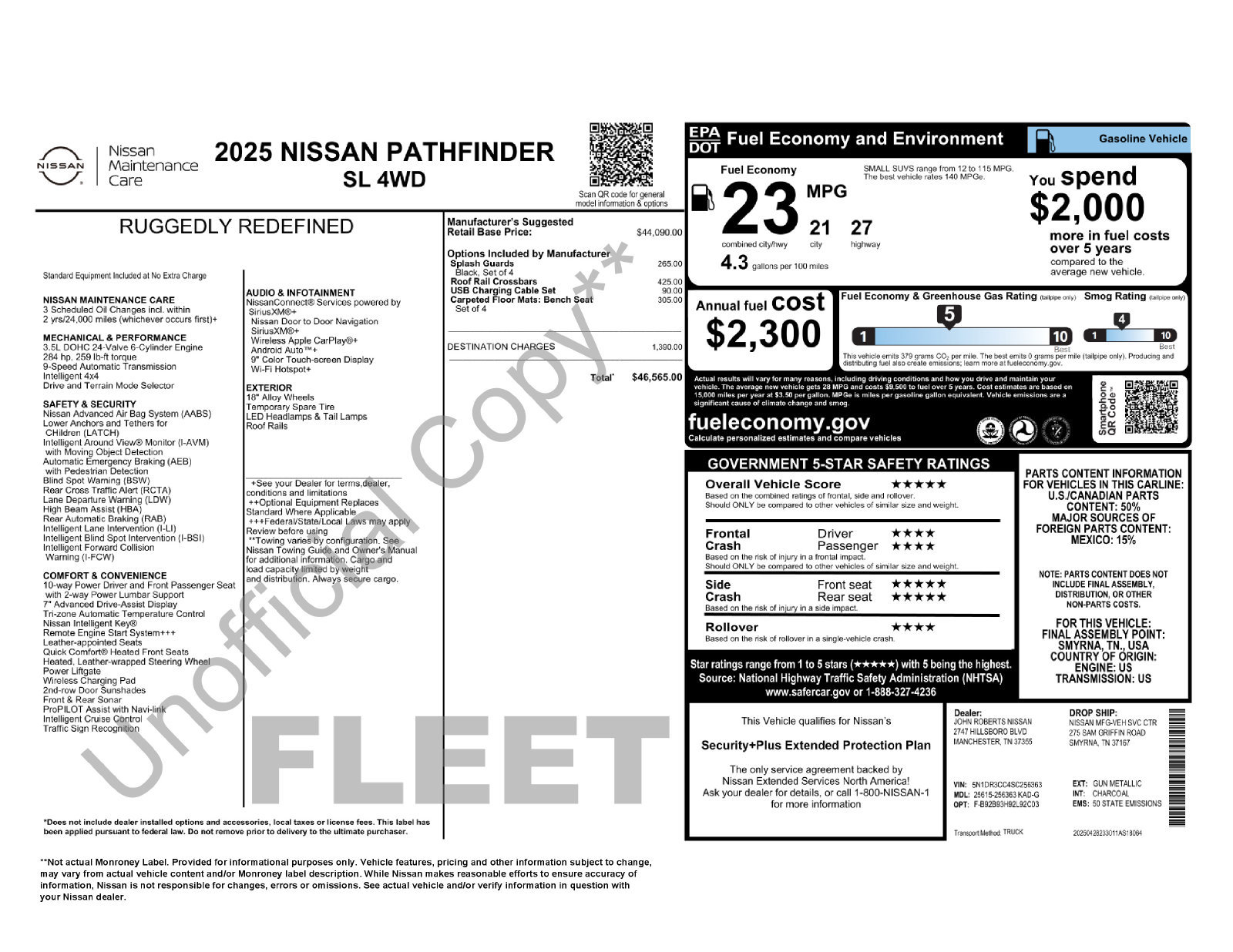 Used 2025 Nissan Pathfinder SL AWD/4WD image 32
