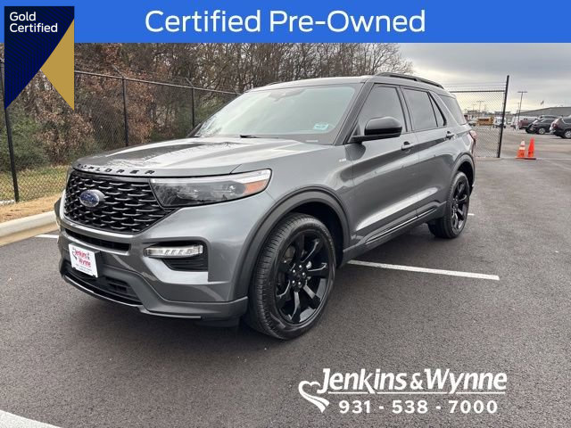 Certified 2024 Ford Explorer ST-Line w/ Class IV Trailer Tow Package image 1