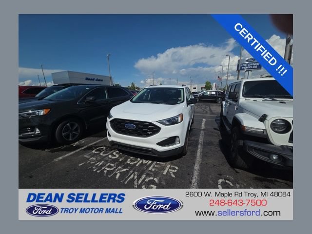 Certified 2023 Ford Edge SEL w/ Sport Appearance Package AWD/4WD image 1