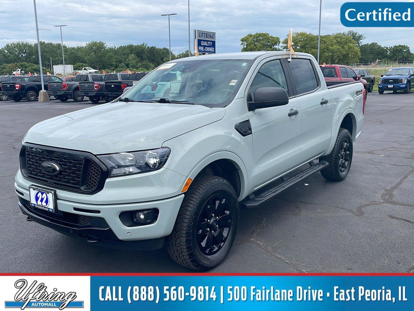 Certified 2022 Ford Ranger XLT w/ Equipment Group 302A High AWD/4WD image 1