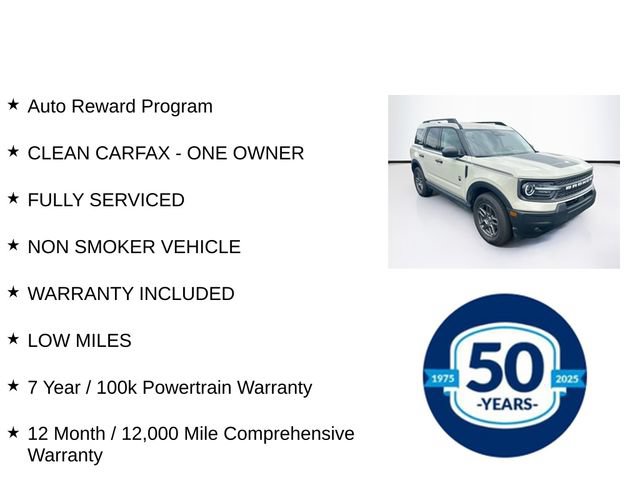 Certified 2025 Ford Bronco Sport Big Bend w/ Convenience Package AWD/4WD image 8