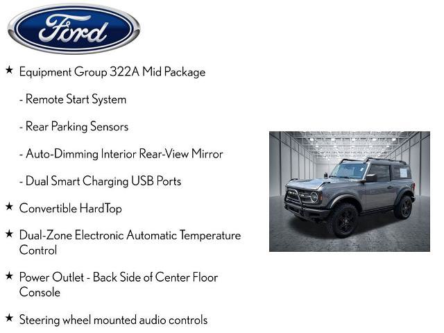 Certified 2024 Ford Bronco Black Diamond AWD/4WD image 9