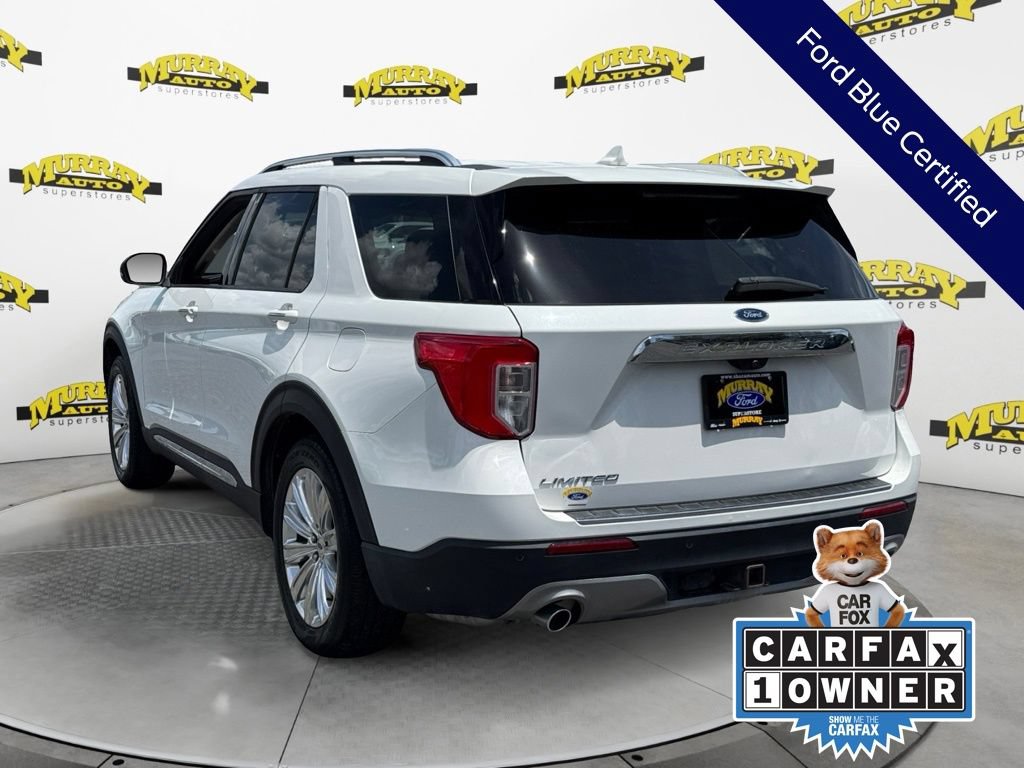 Certified 2022 Ford Explorer Limited w/ Equipment Group 301A RWD image 7
