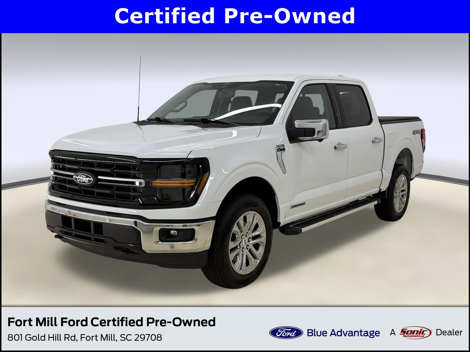 Certified 2024 Ford F150 XLT w/ Equipment Group 302A MID