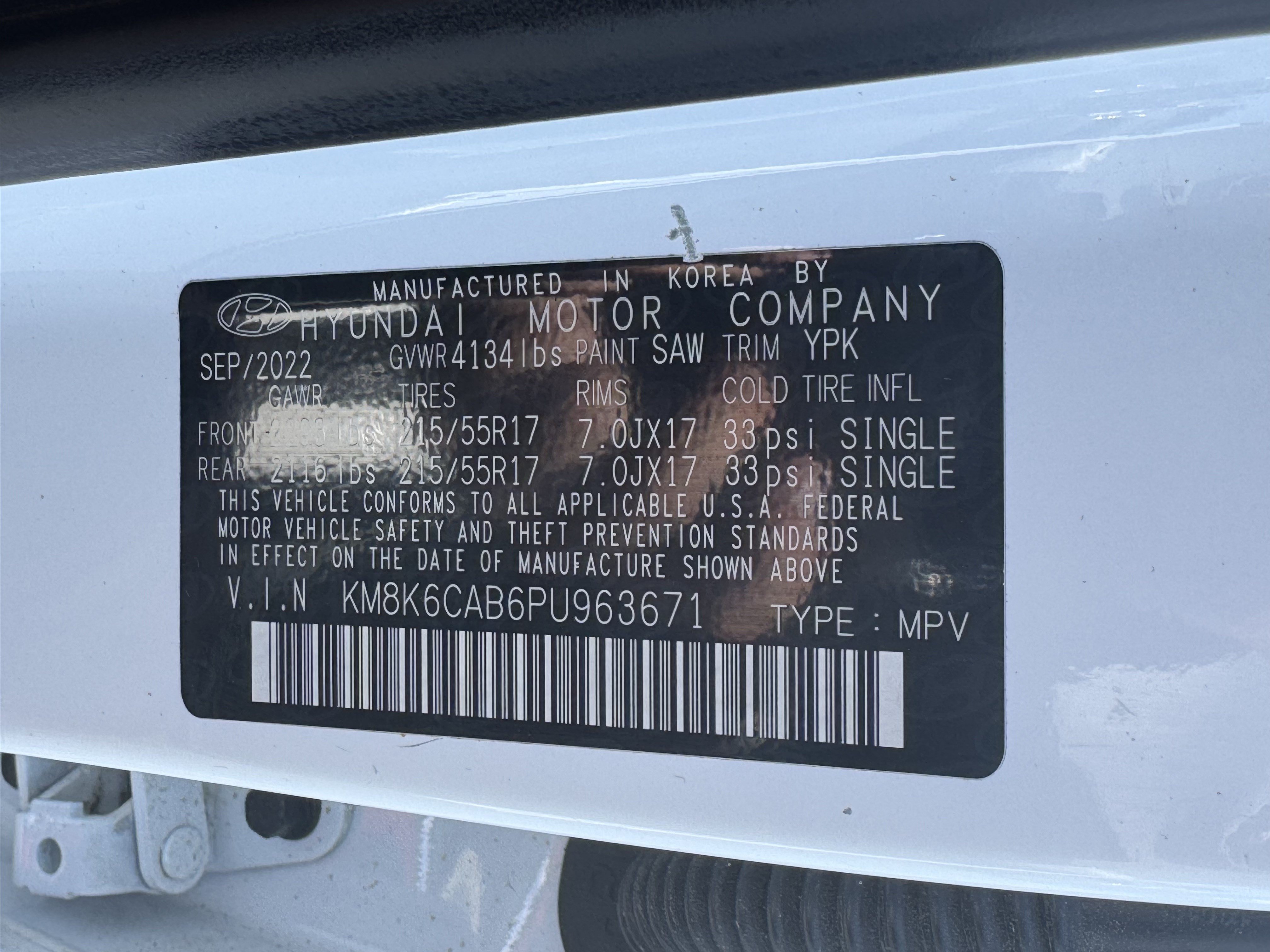 Used 2023 Hyundai Kona SEL w/ Cargo Package AWD/4WD image 34