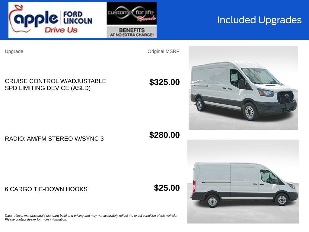 Certified 2023 Ford Transit 250 Medium Roof AWD image 4