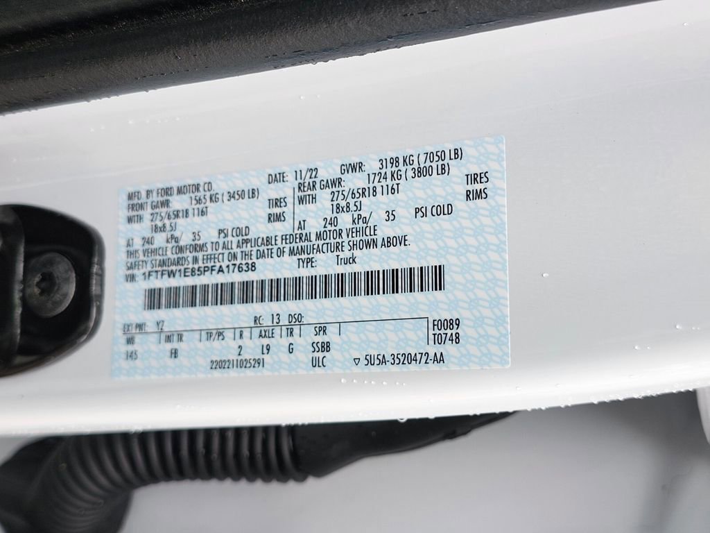 Certified 2023 Ford F150 XLT w/ Equipment Group 302A High image 34