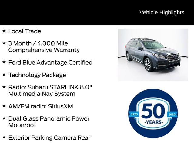 Used 2022 Subaru Ascent Limited w/ Technology Package AWD/4WD image 6
