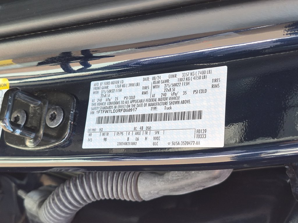 Certified 2024 Ford F150 Platinum w/ Equipment Group 702A High AWD/4WD image 41