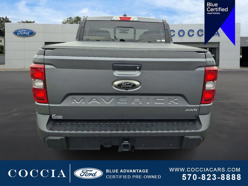 Certified 2024 Ford Maverick Lariat w/ Black Appearance Package AWD/4WD image 4